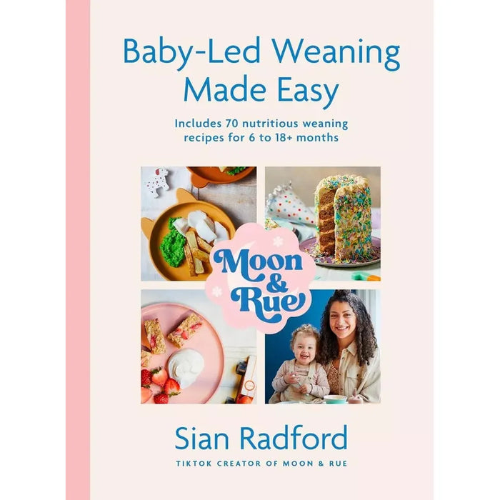 Moon Rue Baby-Led Weaning Made Easy,Weaning Annabel Karmel 2 Books Set Hardcover