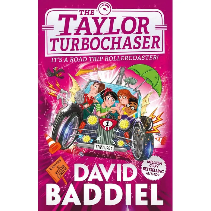 David Baddiel Collection 3 Books Set Taylor TurboChaser,Birthday,My Family