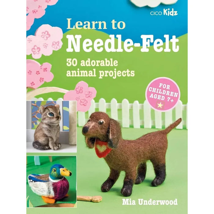 Learn to Needle-Felt, Knitted Home, Children's Learn to Sew Book & Learn to Needle-Felt 4 Books Set - The Book Bundle