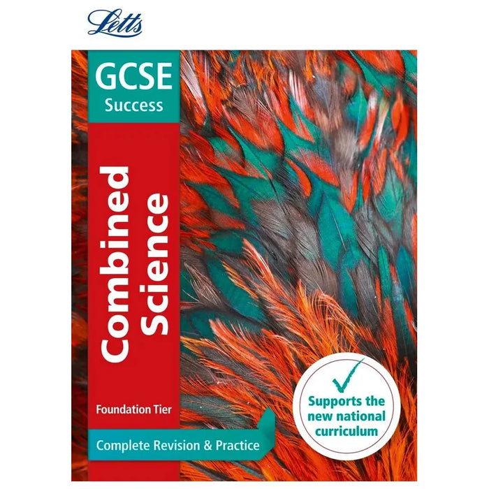 Letts AQA GCSE 9-1 Revision Success Combined Science Higher Foundation 4 Books Set