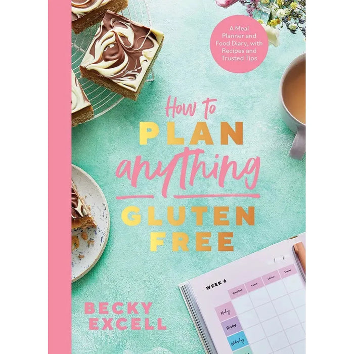 How to Bake Anything Gluten Free by Becky Excell 3 Books Set Modern Fast Simple