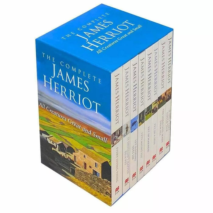 The Complete James Herriot All Creatures Great and Small 8 Books Collection Set