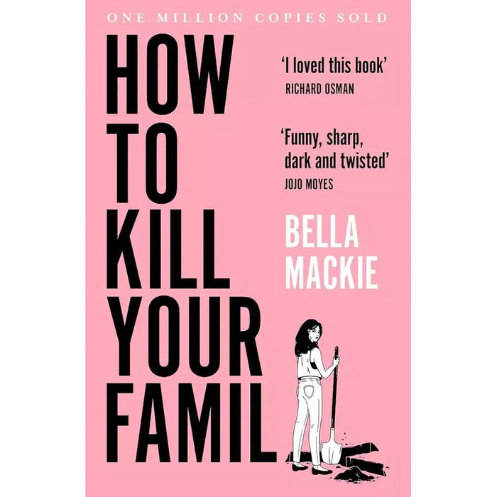 How To Kill Your Family Bella Mackie, Ultimate Serial Killer Trivia 2 Books Set