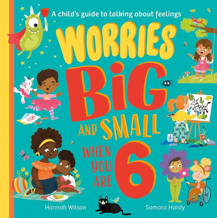 Worries Big and Small Collection 4 Books 5-8 Set by Hannah Wilson, Samara Hardy