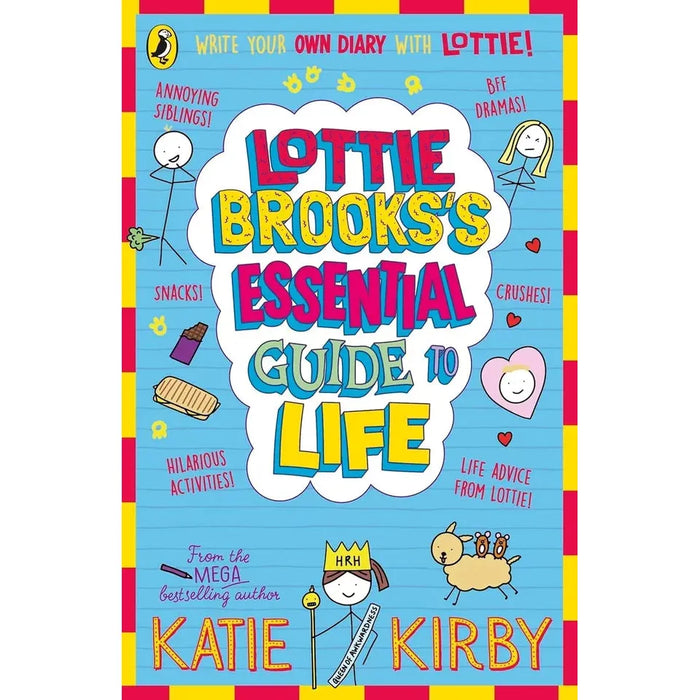 Lottie Brooks Series 1-7 Books Collection Set by Katie Kirby (Majorly Awkward BFF)