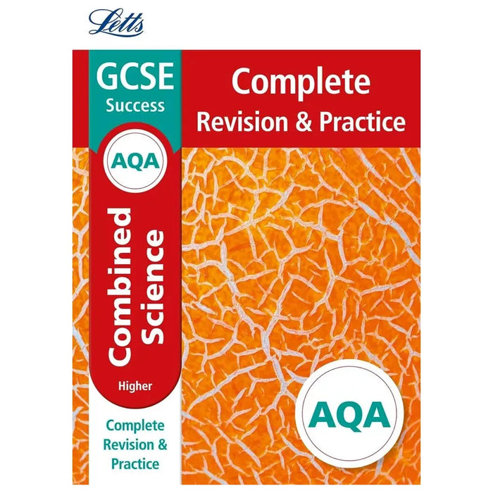 Letts AQA GCSE 9-1 Revision Success Combined Science Higher Foundation 4 Books Set