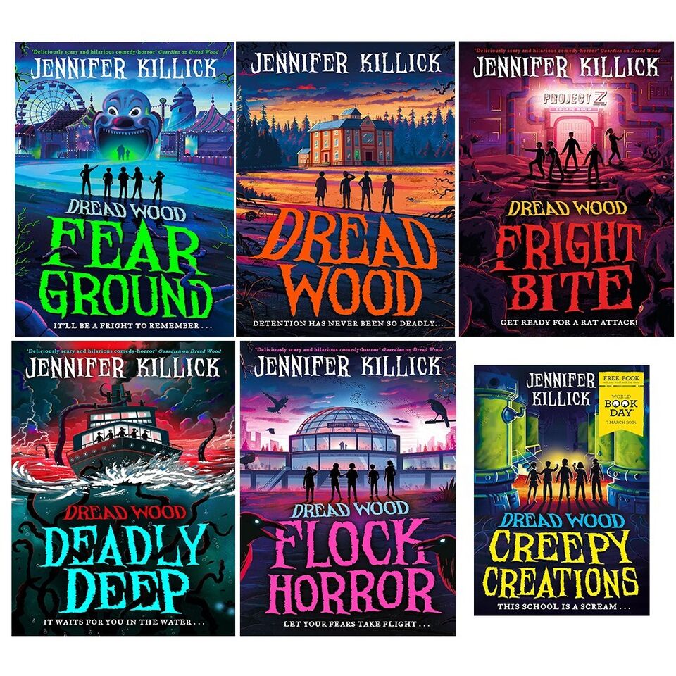 Dread Wood Series 6 Books Collection Set by Jennifer Killick Creepy ...