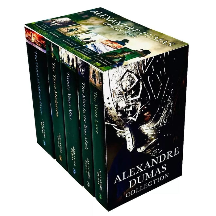 Alexandre Dumas 5 Books Collection Box Set Twenty Years After,Three Musketeers