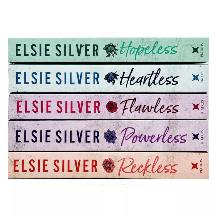 Chesnut Springs Series 5 Books Collection Set by Elsie Silver (Hopeless, Heartless, Flawless, Powerless, Reckless)