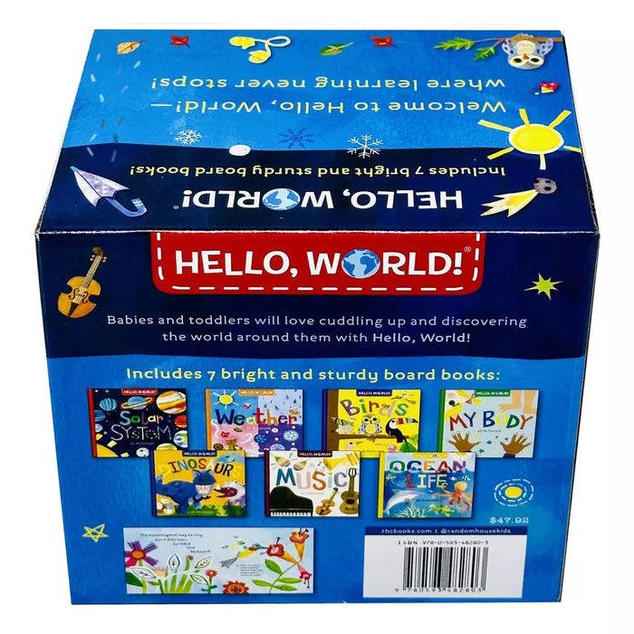 Hello, World! 7 Books Collection Box Set By Jill Mcdonald (Solar System, Weather)