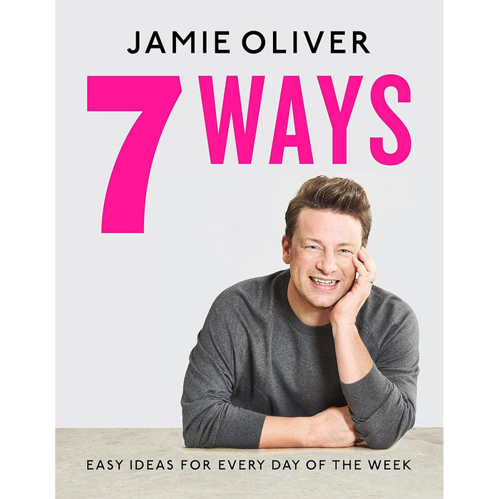 Jamie Oliver 4 Books Collection Set (5 Ingredients Mediterranean, Together, 7 Ways, Veg) - The Book Bundle