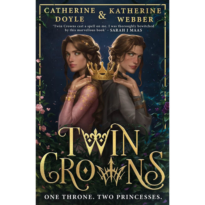 Twin Crowns Series 3 Books Collection Set by Katherine Webber & Catherine Doyle (Twin Crowns, Cursed Crowns, Burning Crowns) - The Book Bundle