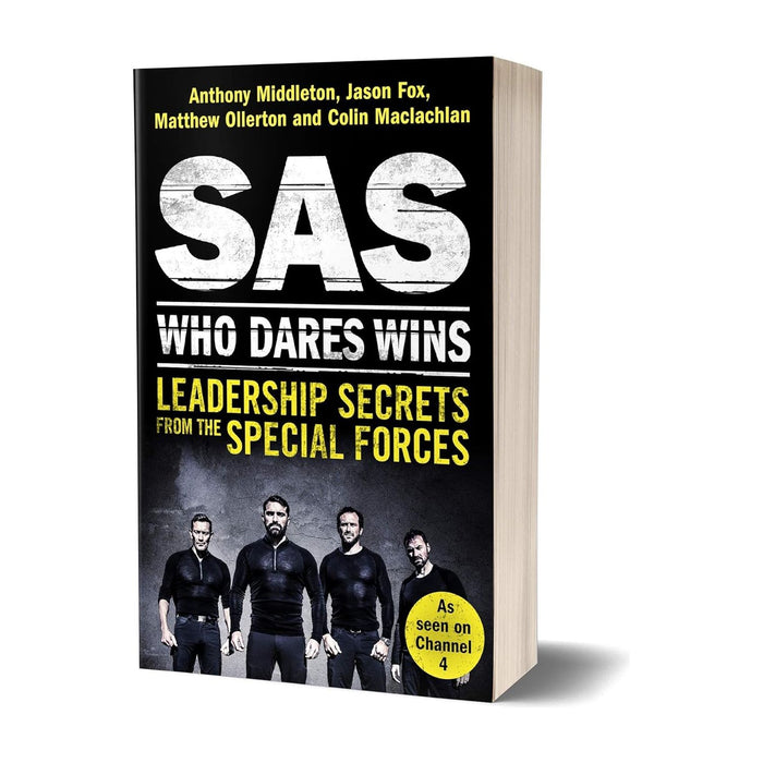 The Fear Bubble & SAS Who Dares Wins Leadership Secrets from the Special Forces By Anthony Middleton 2 Books Collection Set