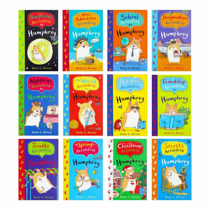 According to Humphrey SerieAccording to Humphrey Series 12 Books Collection Set by Betty G. Birney (World, Friendship, Trouble)