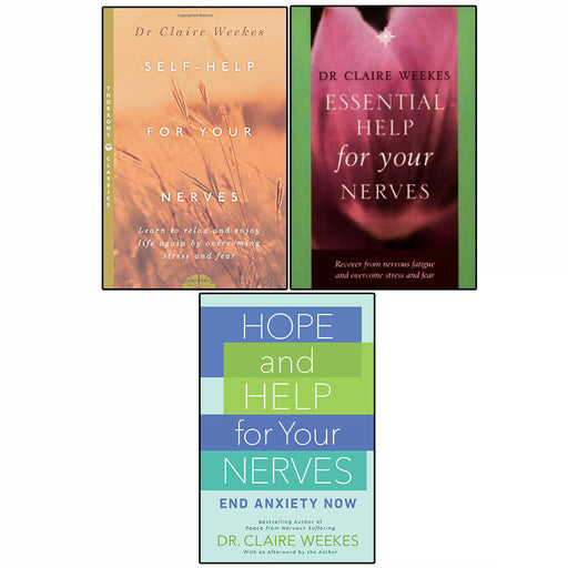 Dr.Claire Weekes 3 Books Collection Set (SELF-HELP, Essential Help & Hope) - The Book Bundle