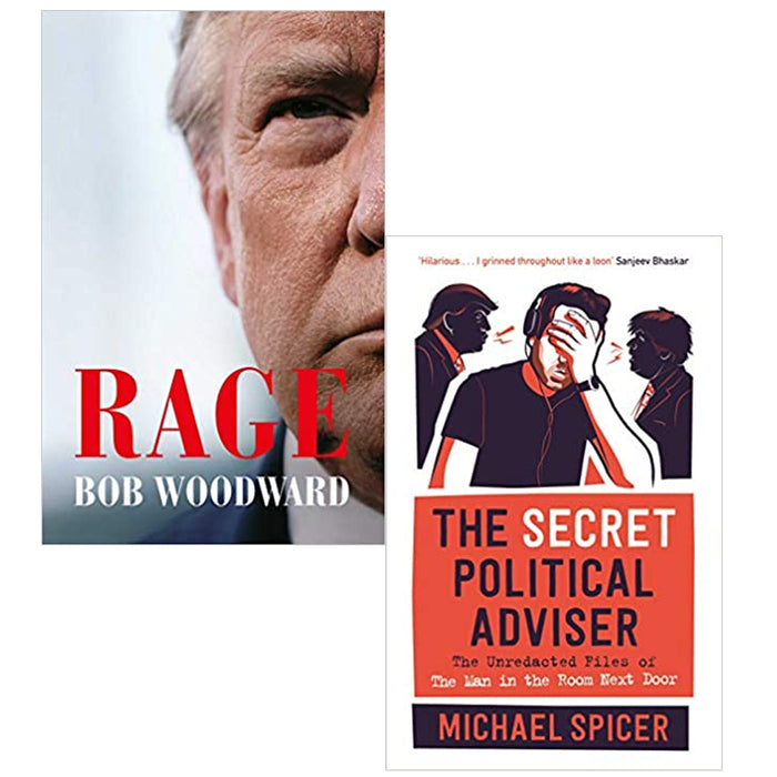 Rage & The Secret Political Adviser: The Unredacted Files 2 Books Collection Set - The Book Bundle