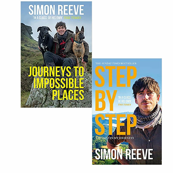 Simon Reeve 2 Books Set (Journeys to Impossible Places & Step By Step) - The Book Bundle