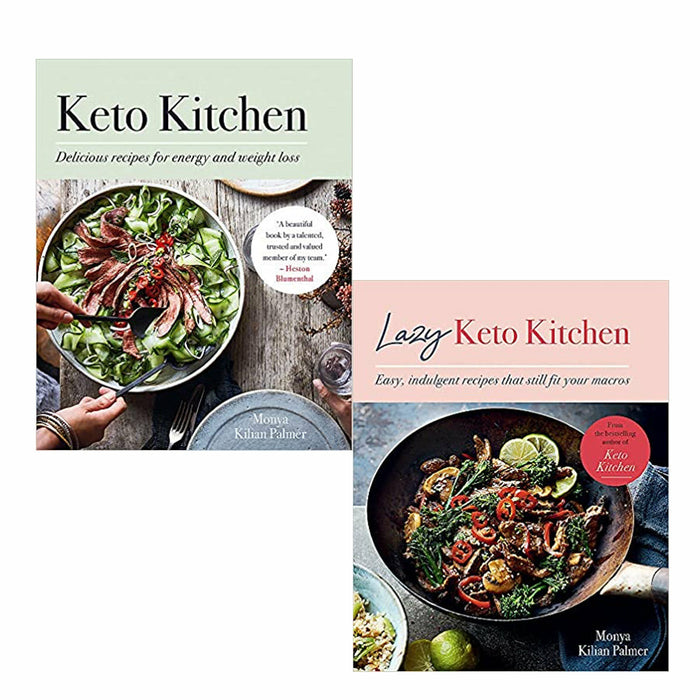 Keto Kitchen Series By Monya Kilian Palmer 2 Books Set (Delicious recipes & Lazy Keto Kitchen) - The Book Bundle