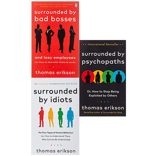 Thomas Erikson on Bad Bosses, Idiots, Psychopaths, Narcissists & Vampi —  Wordsworth Books