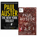 The New York Trilogy & 4 3 2 1 By Paul Aster 2 Books Set - The Book Bundle