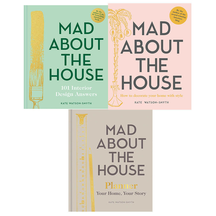 Mad About the House Series ByKate Watson Smyth 3 Books Collection Set (101 Interior, home , Your Story) - The Book Bundle