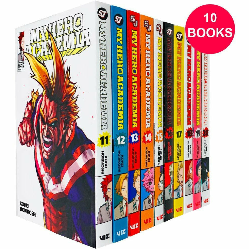 My Hero Academia Manga Series ( Vol 1 - 23 ) Collection 23 Books Set By  Kohei Horikoshi: unknown author: : Books