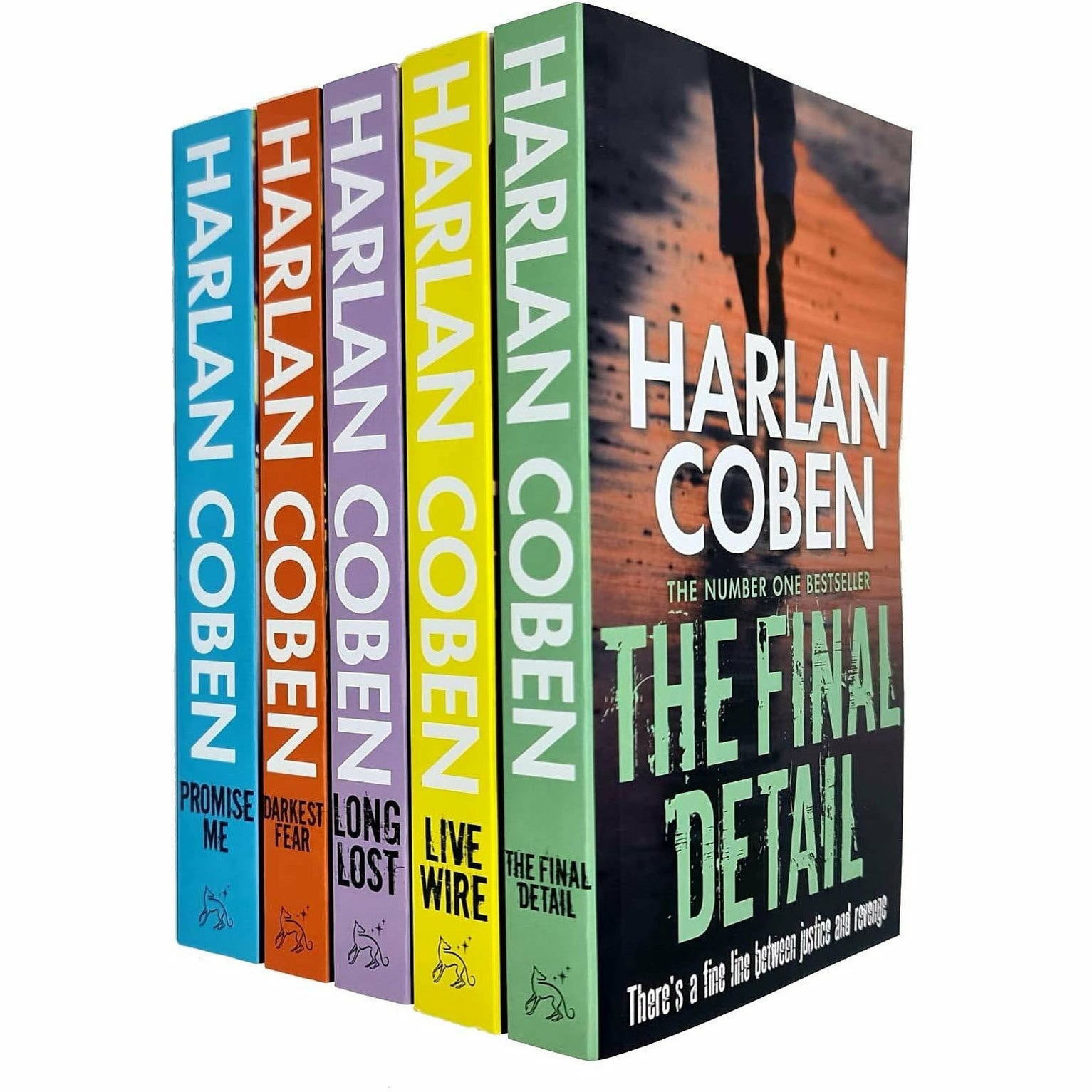 Myron Bolitar Series Books 6 - 10 Collection Set By Harlan Coben (Final ...