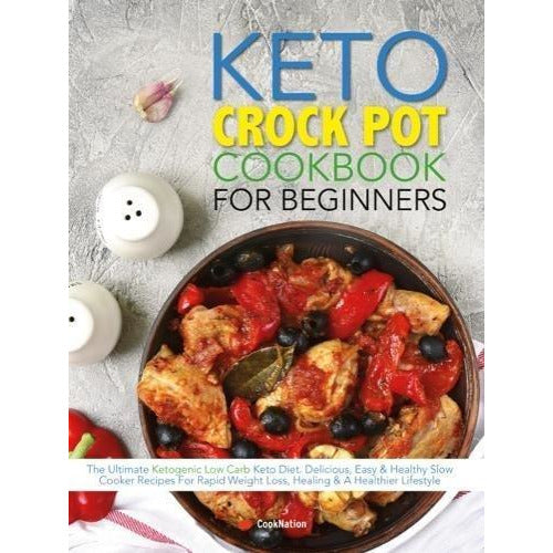 Keto reset diet, crock pot Cookbook and keto diet for beginners 4 books collection set - The Book Bundle