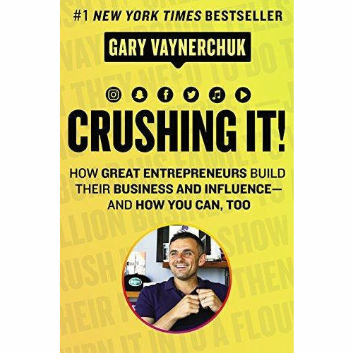 How to Build a Billion Dollar App, Start Now Get Perfect Later, Shoe Dog A Memoir, Crushing It 4 Books Collection Set - The Book Bundle