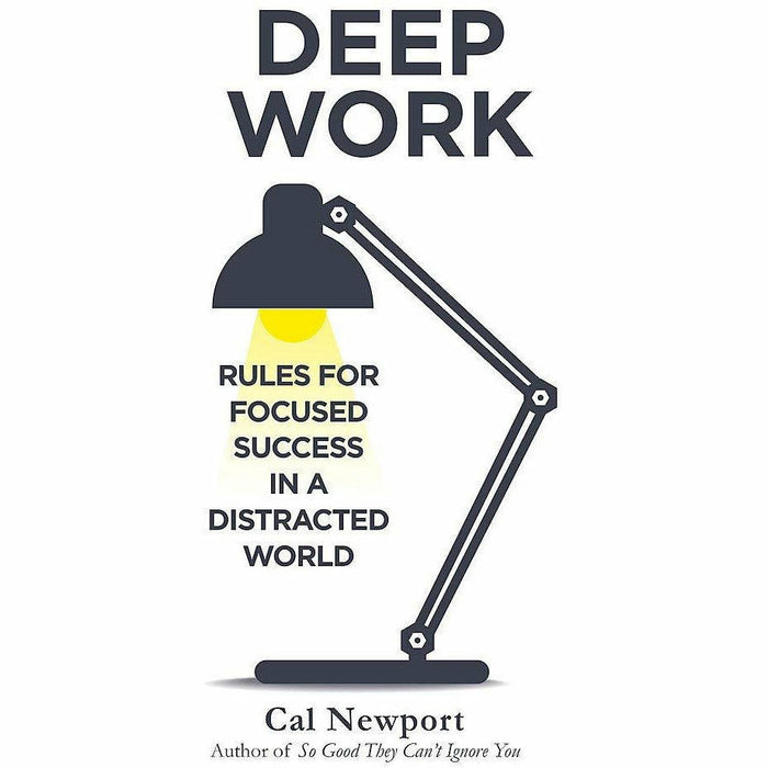 Eat That Frog, The One Thing, Deep Work, Getting Things Done 4 Books Collection Set - The Book Bundle