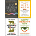 The Selfish Gene, Identically Different, Diet Myth, Happy Healthy Gut 4 Books Collection Set - The Book Bundle