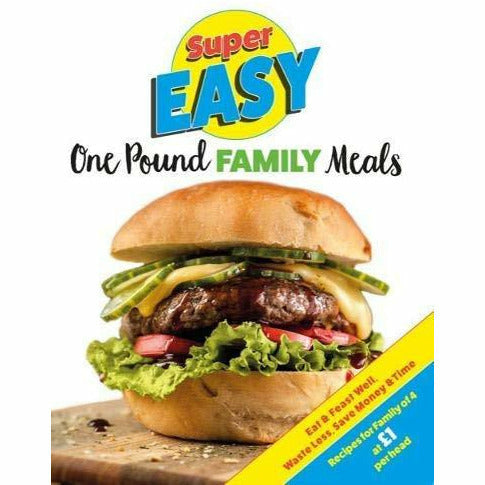 Feed Your Family For £20 a Week, Super Easy One Pound Family Meals, MIND OVER CLUTTER, Pinch of Nom 4 Books Collection Set - The Book Bundle