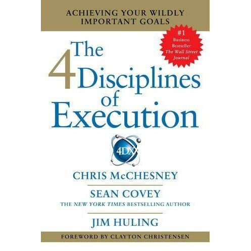 The One Thing, Deep Work, The 7 Habits of Highly Effective People, 4 Disciplines of Execution 4 Books Collection Set - The Book Bundle