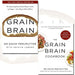 Grain Brain Collection David Perlmutter 2 Books Collection Set (The Surprising Truth, and Sugar - Your Brain's Silent Killers, Grain Brain) - The Book Bundle