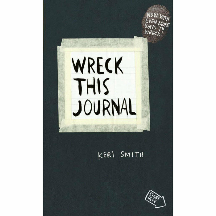 Keri Smith 5 Books Collection Set ( Finish This Book, Wreck This Journal, This is not a Book, Mess, Pocket Scavenger ) - The Book Bundle