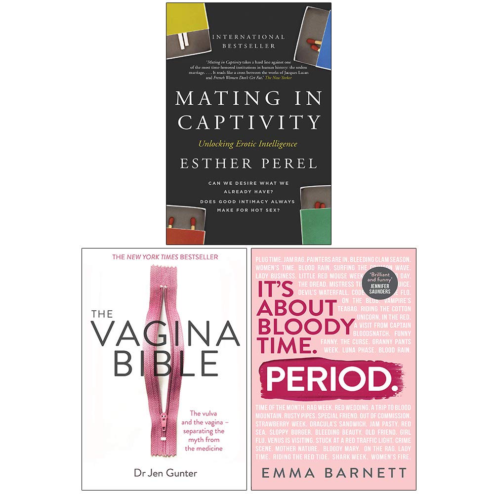 Mating in Captivity, The Vagina Bible, [Hardcover] Period 3 Books  Collection Set | The Book Bundle