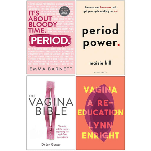 Period [Hardcover], Period Power, The Vagina Bible, Vagina 4 Books Collection Set - The Book Bundle