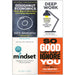 Doughnut Economics, Deep Work, Mindset Dr Carol Dweck, So Good They Can't Ignore You 4 Books Collection Set - The Book Bundle