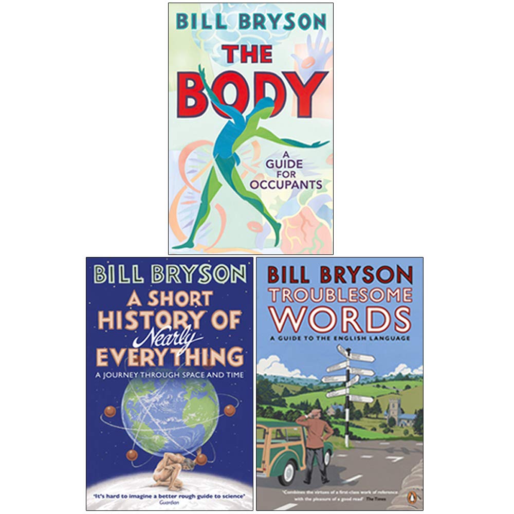 Books　of　Everything,　Body　(The　Occupants,　Nearly　A　A　Words　Book　Collection　for　Short　Set　Bundle　Troublesome　The　Guide　Bryson　Bill　History