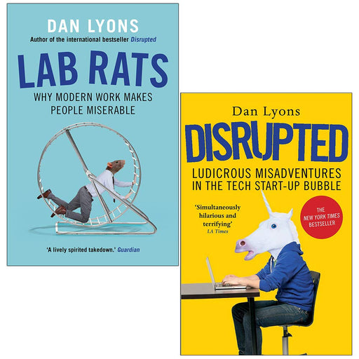 Lab Rats: Why Modern & Disrupted: By Dan Lyons 2 Books Collection Set - The Book Bundle