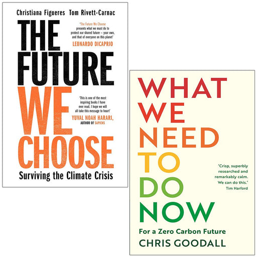 The Future We Choose Surviving, Tom Rivett-Carnac  2 Books Collection Set - The Book Bundle