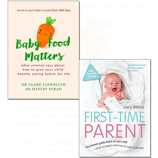 First-time parent and baby food matters 2 books collection set - The Book Bundle