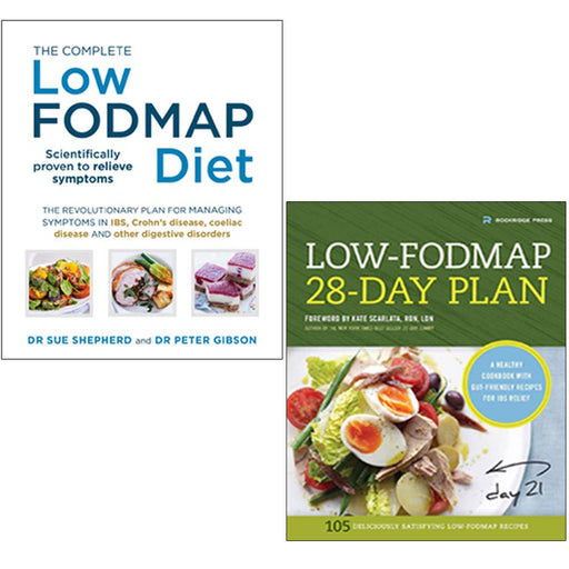 The Complete Low-FODMAP Diet & Low-Fodmap 28-Day Plan 2 Books Collection Set - The Book Bundle