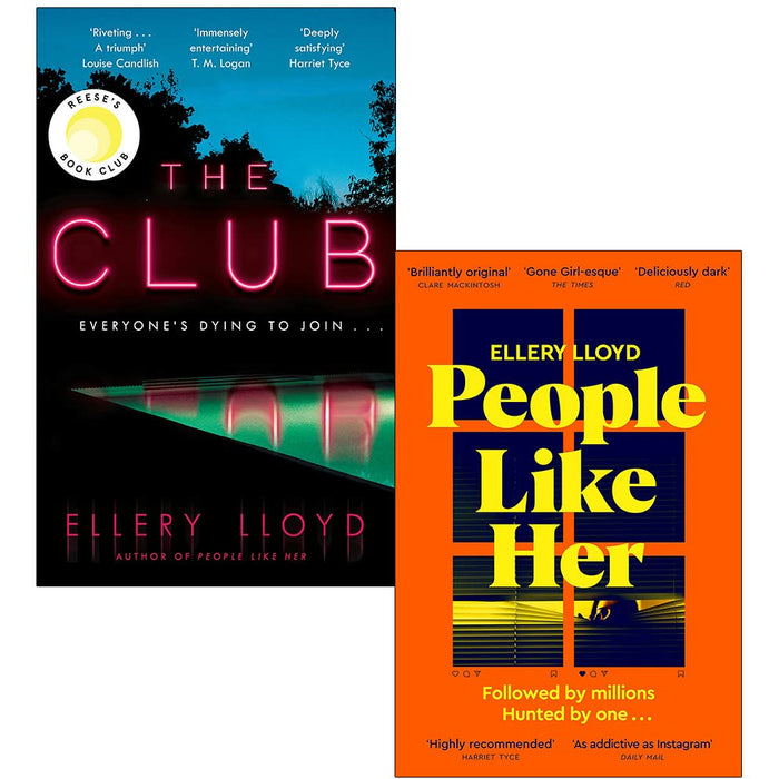 Ellery Lloyd Collection 2 Books Set (The Club [Hardcover], People Like Her) - The Book Bundle