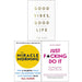 Just F*cking Do It, Good Vibes Good Life, The Miracle Morning 3 Books Collection Set - The Book Bundle