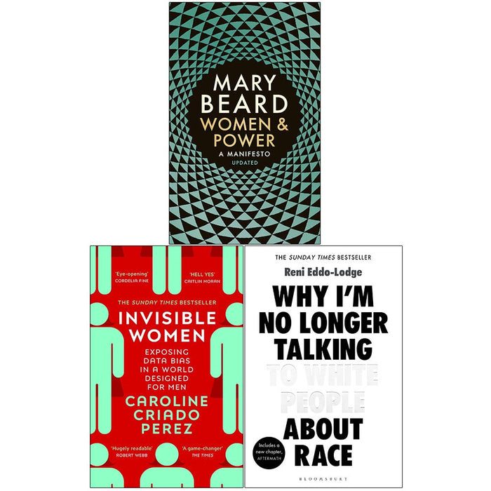 Women & Power, Invisible Women, Why I’m No Longer Talking 3 Books Collection Set - The Book Bundle