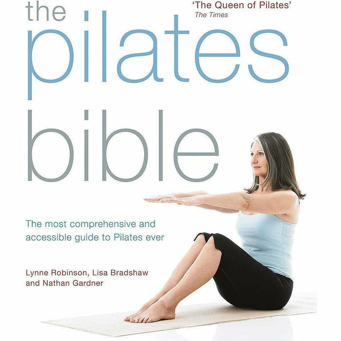 The Pilates Bible & Pilates for Life By Lynne Robinson 2 Books Collection Set - The Book Bundle