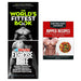 The World's Fittest Book, The Men's Fitness Exercise Bible, Body Building Cookbook Ripped Recipes 3 Books Collection Set - The Book Bundle