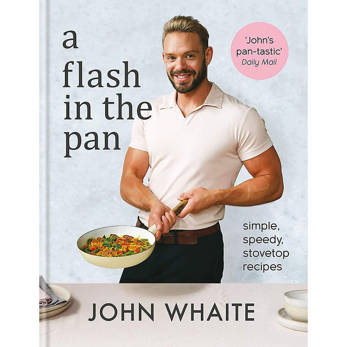 John Whaite Bakes [Hardcover], A Flash in the Pan [Hardcover], The Healthy Medic Food for Life, Tasty & Healthy 4 Books Collection Set - The Book Bundle