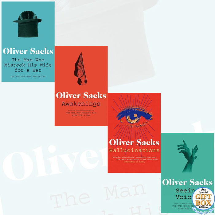 Oliver Sacks Collection 4 Books Bundle Gift Wrapped Slipcase Specially For You - The Book Bundle